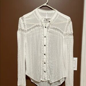 Free People Lace Women's Top